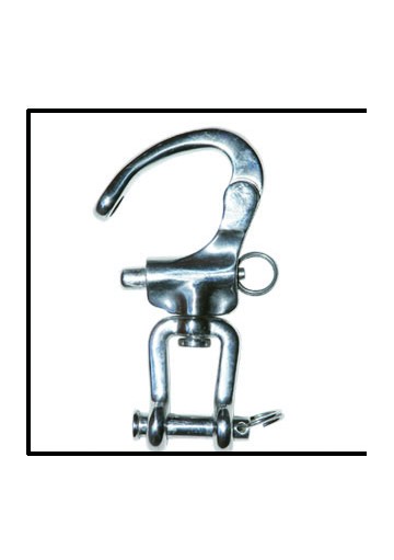 Mosqueton De Seguridad En Acero Inox.