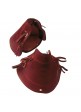 Estribo Metal Protec.Cuero Paso Estrecho