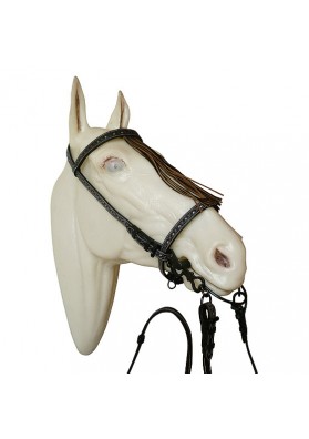 Cabezada Vaquero Repujado Import.Riendas