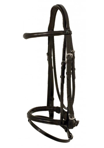 Brida Tattini Cuero Italiano Frontalera/Muserola