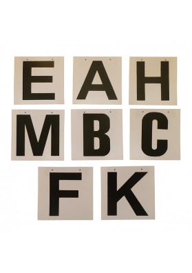 Juego De Letras Para Atornillar A B C E F H K M