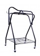 Portasilla Plegable Con Base De Cuatro Ruedas