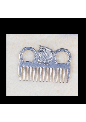 Peine Aluminio Cabeza Caballo