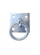 Argolla Pletina Amarre Galv. 4 Tornillos