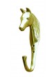 Gancho Con Cabeza De Caballo En Relieve De Laton