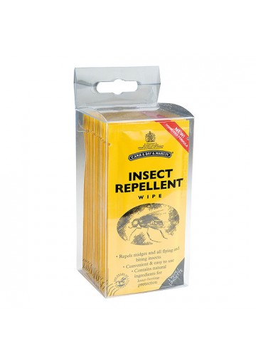 Clinex Repelente De Insectos (Insect Repellent Wipe) . Envase