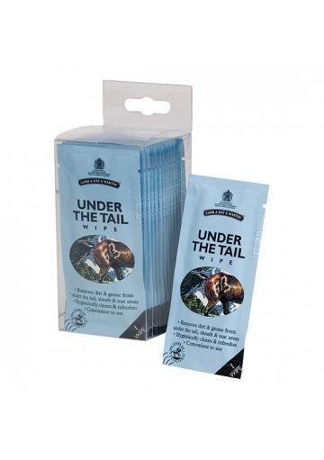 Clinex Para Limpiar Bajo La Cola (Under The Tail Wipes). Envase