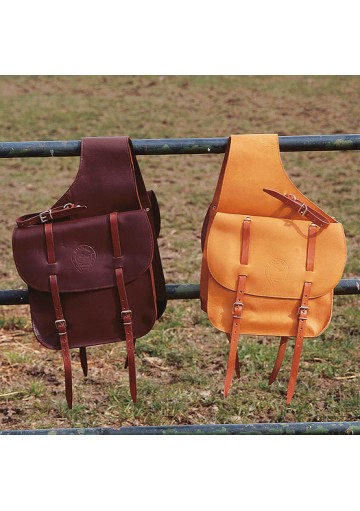 Alforja Cuero Modelo Western Marj. 2 Hebillas