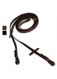 Riendas Tattini Cuero Italiano Hebillas Laton