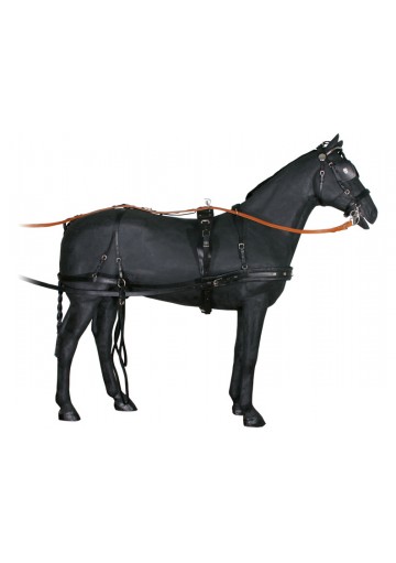 Enganche De Pecherin En Cuero Doble Pony